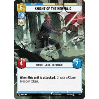 322 - Knight of the Republic - Unit - Foil Hyperspace