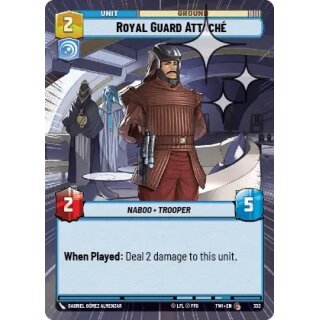 332 - Royal Guard Attaché - Unit - Foil Hyperspace