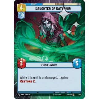 335 - Daughter of Dathomir - Unit - Foil Hyperspace