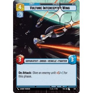 336 - Vulture Interceptor Wing - Unit - Foil Hyperspace