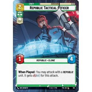 363 - Republic Tactical Officer - Unit - Foil Hyperspace
