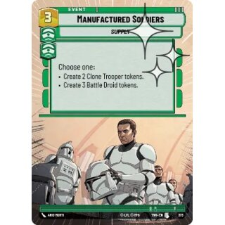 373 - Manufactured Soldiers - Event - Foil Hyperspace