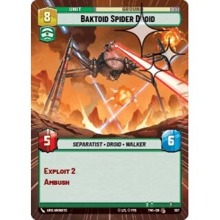 387 - Baktoid Spider Droid - Unit - Foil Hyperspace