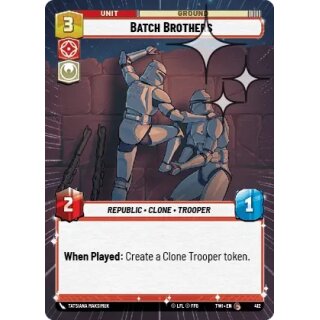 412 - Batch Brothers - Unit - Foil Hyperspace