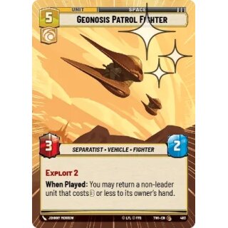 480 - Geonosis Patrol Fighter - Unit - Foil Hyperspace