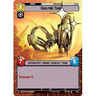 496 - Hailfire Tank - Unit - Foil Hyperspace