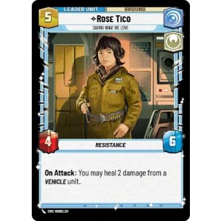 004 - Rose Tico - Saving What We Love - Leader