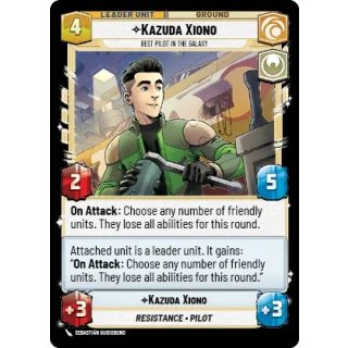 018 - Kazuda Xiono - Best Pilot in the Galaxy - Leader