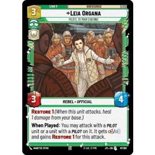 097 - Leia Organa - Pilots - To Your Stations - Unit