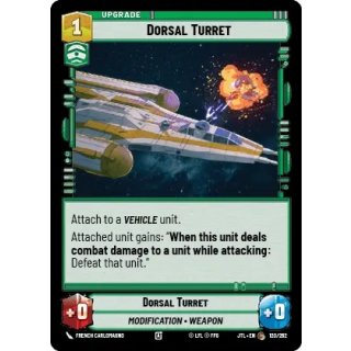 120 - Dorsal Turret - Upgrade