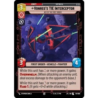 137 - Vonregs TIE Interceptor - Ace of the First Order - Unit