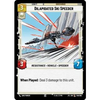 248 - Dilapidated Ski Speeder - Unit