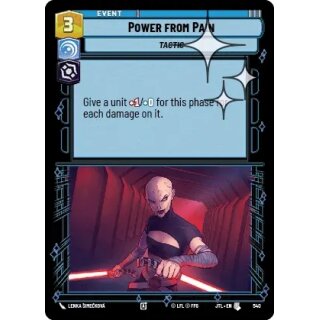540 - Power from Pain - Event - Foil