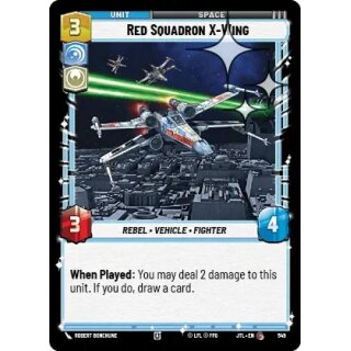 549 - Red Squadron X-Wing - Unit - Foil