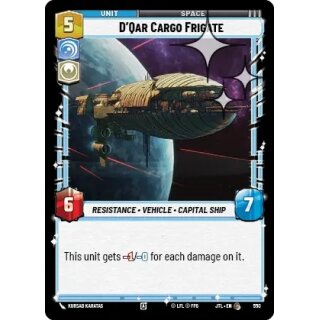 550 - DQar Cargo Frigate - Unit - Foil