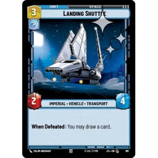 561 - Landing Shuttle - Unit - Foil