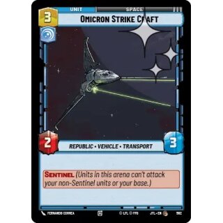 562 - Omicron Strike Craft - Unit - Foil