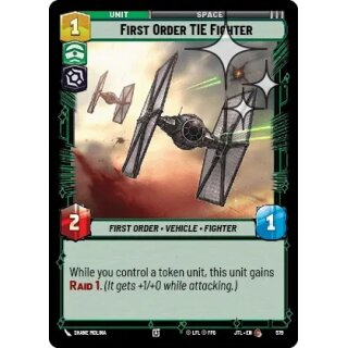 579 - First Order TIE Fighter - Unit - Foil