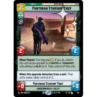 581 - Pantoran Starship Thief - Unit - Foil