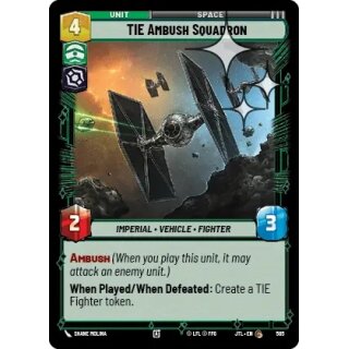585 - TIE Ambush Squadron - Unit - Foil