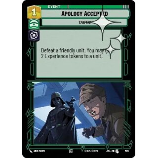 589 - Apology Accepted - Event - Foil