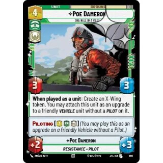 598 - Poe Dameron - One Hell of a Pilot - Unit - Foil