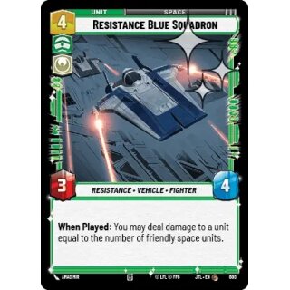 600 - Resistance Blue Squadron - Unit - Foil