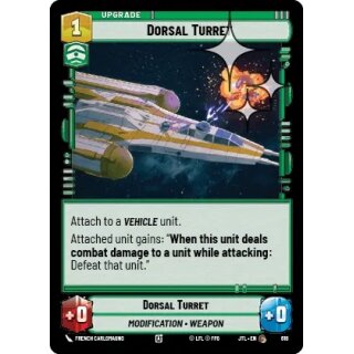 618 - Dorsal Turret - Upgrade - Foil