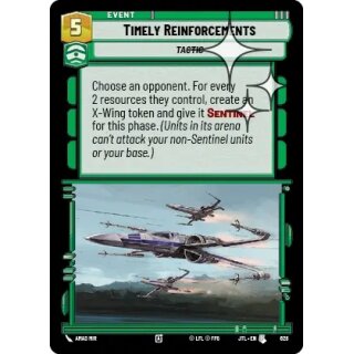 628 - Timely Reinforcements - Event - Foil