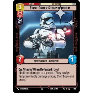 630 - First Order Stormtrooper - Unit - Foil