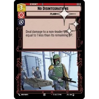 642 - No Disintegrations - Event - Foil