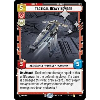 650 - Tactical Heavy Bomber - Unit - Foil