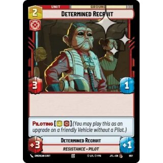 657 - Determined Recruit - Unit - Foil