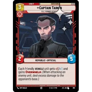 659 - Captain Tarkin - Full Forward Assault - Unit - Foil