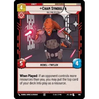 662 - Cham Syndulla - Rallying Ryloth - Unit - Foil