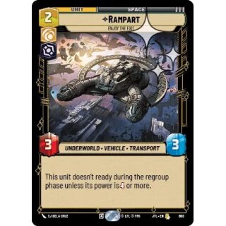 680 - Rampart - Enjoy the Exit - Unit - Foil