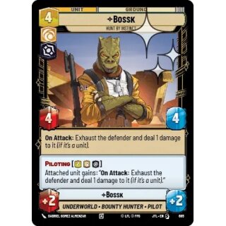 685 - Bossk - Hunt By Instinct - Unit - Foil
