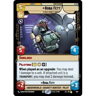 687 - Boba Fett - Feared Bounty Hunter - Unit - Foil