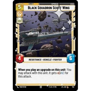700 - Black Squadron Scout Wing - Unit - Foil