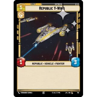 710 - Republic Y-Wing - Unit - Foil