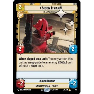 711 - Sidon Ithano - The Crimson Corsair - Unit - Foil