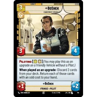 713 - BoShek - Charismatic Smuggler - Unit - Foil