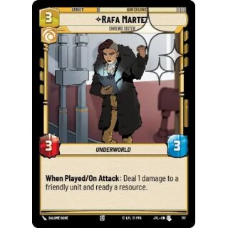 717 - Rafa Martez - Shrewd Sister - Unit - Foil