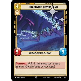 722 - Shadowed Hover Tank - Unit - Foil