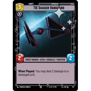 737 - TIE Dagger Vanguard - Unit - Foil