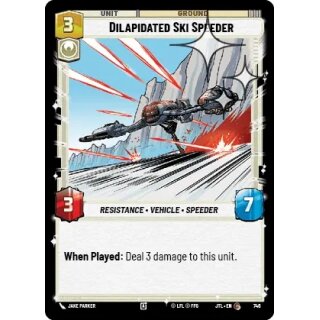 746 - Dilapidated Ski Speeder - Unit - Foil