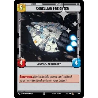 756 - Corellian Freighter - Unit - Foil