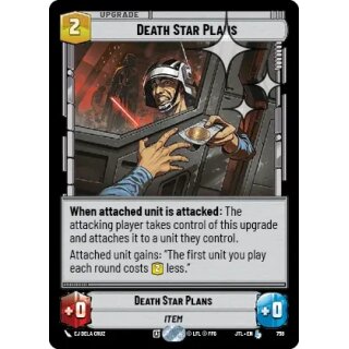 758 - Death Star Plans - Upgrade - Foil
