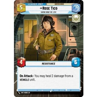 266 - Rose Tico - Saving What We Love - Leader - Hyperspace