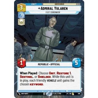 309 - Admiral Yularen - Fleet Coordinator - Unit - Hyperspace
